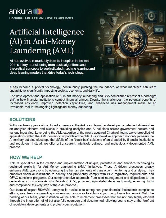 Artificial Intelligence in Anti-Money Laundering